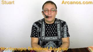 ACUARIO SEPTIEMBRE 2015  Horoscopo Acuario del 30 de agosto al 5 de septiembre 2015  ARCANOSCOM [upl. by Happy]