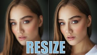 BEST WAY To Resize Photos Without Losing Quality in Photoshop [upl. by Soinski701]