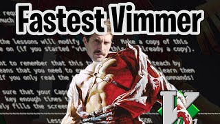 VimTutor World Record Speed Run 100 No Glitch [upl. by Elconin448]