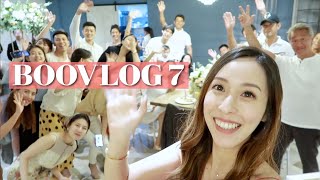 BOOVLOG 7 回台灣 三十歲生日大驚喜 🎉 老公最後一支VLOG 我的baby bump🤰 首飾GIVEAWAY [upl. by Annairoc]