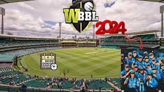 Womens big bash league 2024 full schedule WBBL10 Cricket World [upl. by Ganny342]