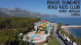 Rixos Sungate  Rixy Kids Club  Kemer Antalya in Turkey [upl. by Jung]