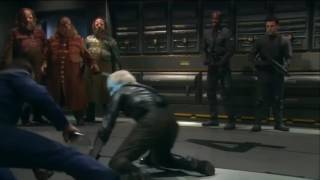 Captain Archer and Shran fight to the death during Ushaan [upl. by Nylasoj]