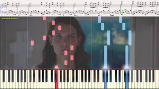 Rosemarys piano theme The Giver Marco Beltrami Ноты и Видеоурок для фортепиано piano cover [upl. by Lezti]