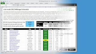 Appraiser Tech Tip Estimate your 2012 driving mileage [upl. by Noel]