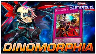 NEW Full Power Dinomorphia Deck  Transcendentalism Dinomorphia Intact YuGiOh Master Duel [upl. by Aralk211]