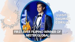 Philippines’ Daumier Corilla Wins Mister Global 2024 [upl. by Bubalo373]