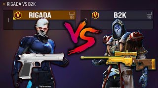 RIGADA VS B2K  DEAGLE VS AWM 1VS1 WHO IS THE BETTER [upl. by Nowad877]