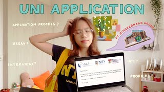 how i got into universities in singapore ntu nus smu 🎓  process essay interview my grades [upl. by Hut734]