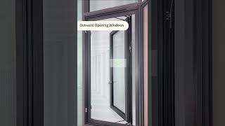 4 Aluminum Systems Window Opening Methods [upl. by Gruber]