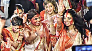 Rupali Ganguly  Anupamaa CRAZY Dance at Sindoor Khela 2023  Dassera [upl. by Benny]