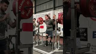 270kg squats with 93kgbw spotters helped a little at the end squat powerlifting kg sports fit [upl. by Watt]