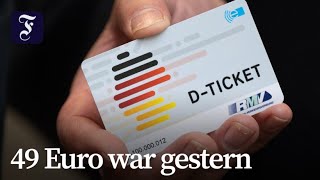 Deutschlandticket für 2025 gesichert [upl. by Hey]