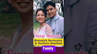 ROMNICK SARMENTA AND HARLENE BAUTISTA Sweet Moments shortsviral pinoyshowbiz trending [upl. by Curran802]