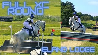 FULL CROSS COUNTRY ROUND  ELAND LODGE ODE  EVENTING VLOG [upl. by Aluap]