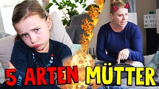 5 ARTEN von MÜTTERN 😂 Räum selber auf Lulu amp Leon  Family and Fun [upl. by Anotyad]