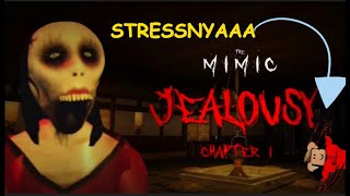 STRESS LA MAIN GAME NII   The Mimic jealousy chapter 1  roblox Malaysia [upl. by Akkinahs]