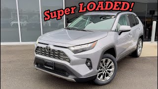 2024 Toyota RAV4 limited is a LOADED MACHINE Full review inside and out [upl. by Arlina]