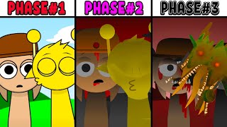 All Reactions and Phases In Incredibox Sprunki Sinner Edition Phase 1 VS Phase 2 VS Phase 3 [upl. by Ahseital]