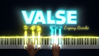 Valse  Waltz Evgeny Grinko PianoSheet MusicMIDI [upl. by Champagne]