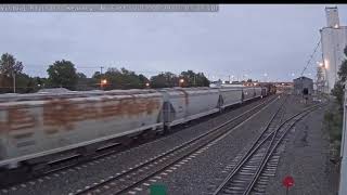 Virtual railfanning Kearney NE East 52919 [upl. by Grania]