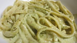 Creamy Pesto Fettuccine [upl. by Martyn]