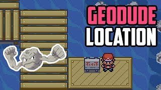 How to Catch Geodude  Pokémon FireRed amp LeafGreen [upl. by Renault]