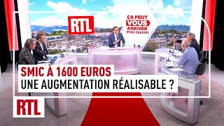 Smic à 1600 euros  une augmentation réalisable [upl. by Hodges]