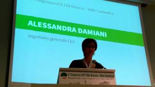 Intervento del Segretario Generale Fim Brescia [upl. by Reklaw]