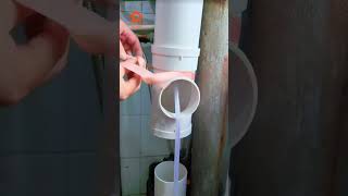 PVC pipe leak solutions tips 😲🛠️ professionalplumbing plumbingpvcidealekesolution [upl. by Aehr367]