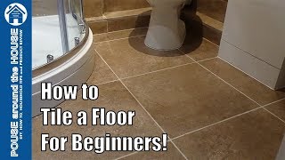 How to tile a bathroomshower floor beginners guideTiling made easy for DIY enthusiasts [upl. by Anekam]