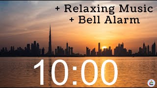 10 Minute Timer  Relaxing Music  Desert UAE Theme  UAE Worksheets  10 min [upl. by Malinowski]