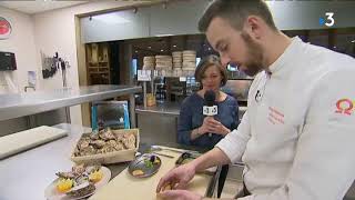 Recette des huîtres pochées au foie gras par le chef Clément Pichard [upl. by Greer]