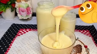 LEITE CONDENSADO COM 3 INGREDIENTES QUE NÃO VAI AO FOGO  NÃO PERCA ESSA RECEITA😋😍 [upl. by Vaientina]