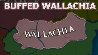 Buffed Wallachia in 1444  EU4 Timelapse [upl. by Einiar271]