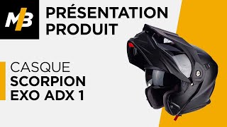 Casque Scorpion Exo ADX 1 avis en vidéo par Motoblouz [upl. by Aisylla202]