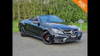 2015 MercedesBenz E250 AMG Line Cabriolet LV15YLN Rockpoint Cars [upl. by Shandeigh]