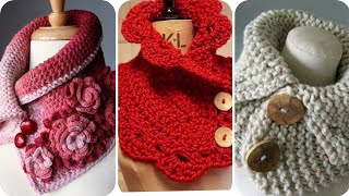 Outstanding Free Crochet Neck Warmer Patterns With Amazing Hand Knitted Work 2024 [upl. by Anitserp100]