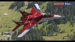 SPECTACULAR Soviet Mikoyan MiG29 OVT VECTORED THRUST Demo [upl. by Sucy209]