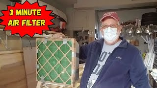 How To Make An Air Filter in 3 Minutes [upl. by Anual510]