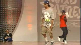 GreenteckCanada vs Jackson Boogie JMY Top 4  HHI Popping World Battles 2011 HD [upl. by Nnanaej]