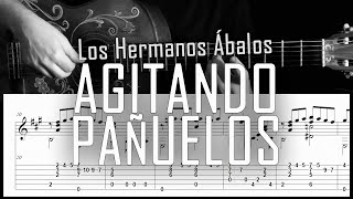 Agitando pañuelos zamba  Fingerstyle guitar  Arreglo solista con partitura y tablatura [upl. by Vasileior953]