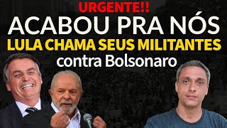 URGENTE  PT chama seus militantes para as ruas contra Bolsonaro amanhã E agora [upl. by Eidnas]