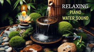 Relaxing Sleep Music insomnia Stress Relief Piano Water Sound Relaxing Music For Stress Relief [upl. by Eladnyl]