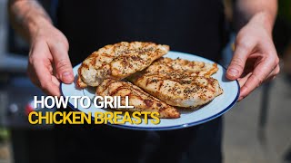 How to Grill Chicken Breast [upl. by Ahsakat595]