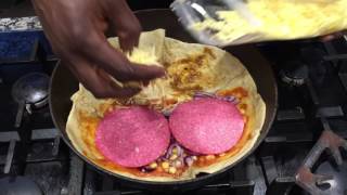 Roti calzone  Vlog 2 recept klik op meer weergevenshow more [upl. by Nageet979]