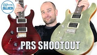 PRS SE Custom 24 vs PRS Custom 24 [upl. by Maurey]