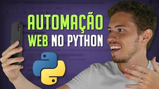 Como Fazer uma Automação Web Utilizando Python e Selenium [upl. by Nodlehs]