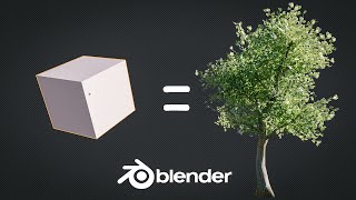 How to Create a Low Poly Tree in 1 Minute [upl. by Audly]