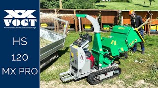 Mobiler Holzhacker mit Raupenfahrwerk  HS 120 MX PRO [upl. by Bevus741]